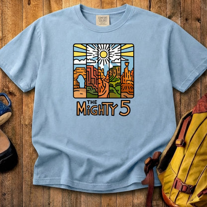 The Mighty 5 Cotton T-Shirt