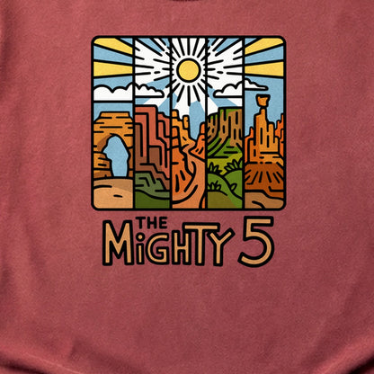 The Mighty 5 Cotton T-Shirt