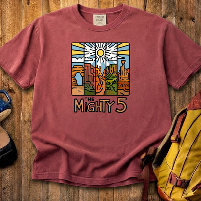 The Mighty 5 Cotton T-Shirt