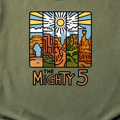 The Mighty 5 Cotton T-Shirt