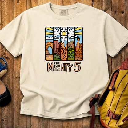 The Mighty 5 Cotton T-Shirt