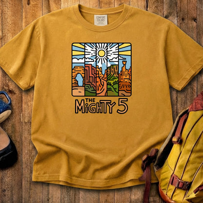 The Mighty 5 Cotton T-Shirt