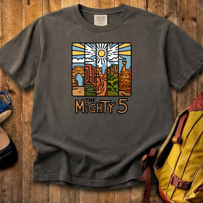 The Mighty 5 Cotton T-Shirt