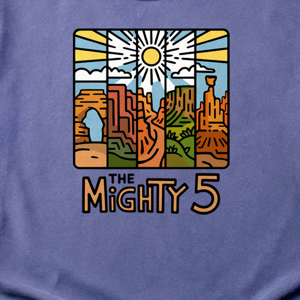 The Mighty 5 Cotton T-Shirt