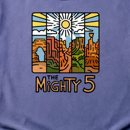 The Mighty 5 Cotton T-Shirt