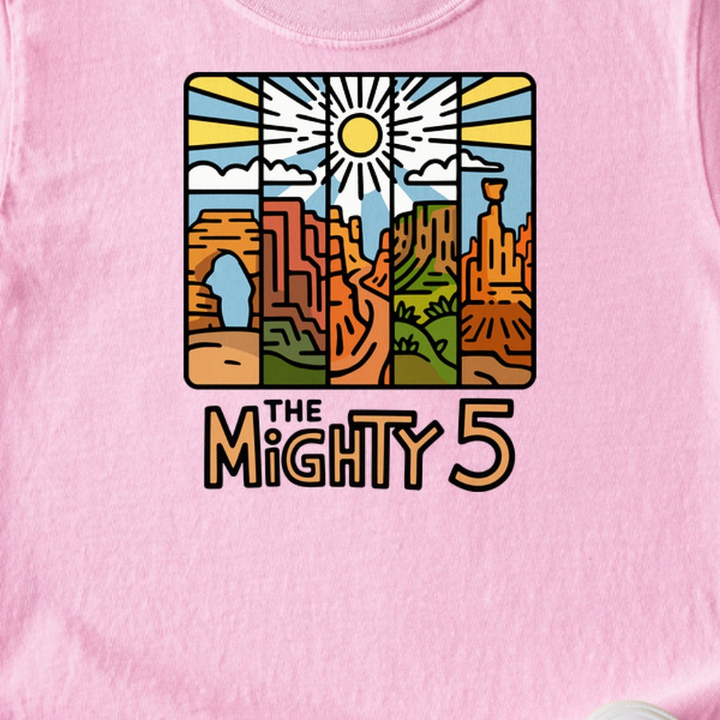 The Mighty 5 Kids Cotton T-Shirt