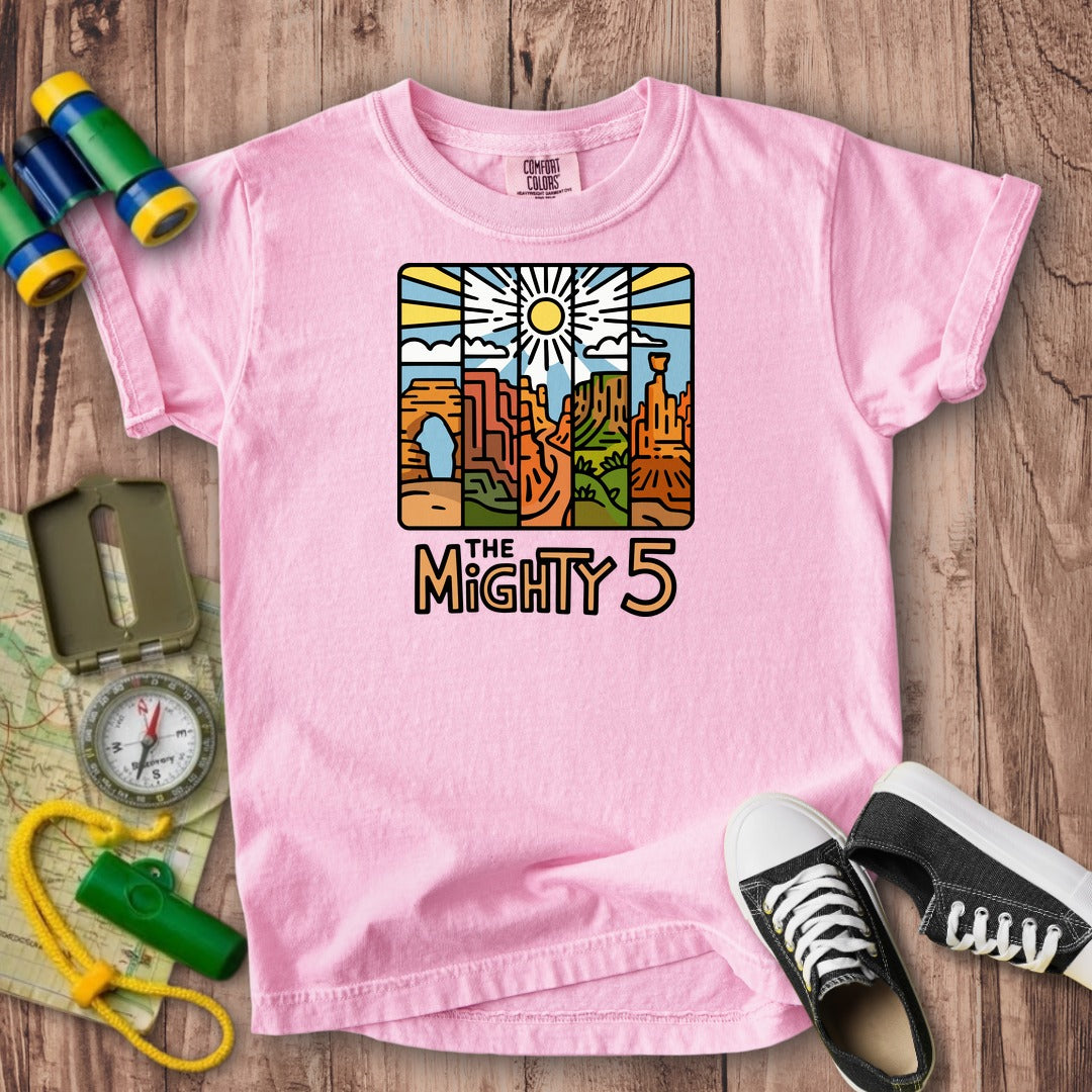 The Mighty 5 Kids Cotton T-Shirt