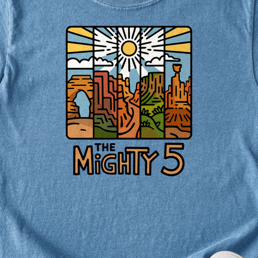The Mighty 5 Kids Cotton T-Shirt