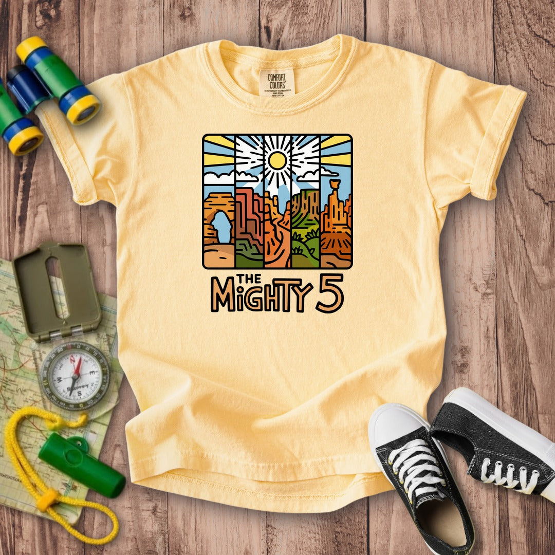 The Mighty 5 Kids Cotton T-Shirt