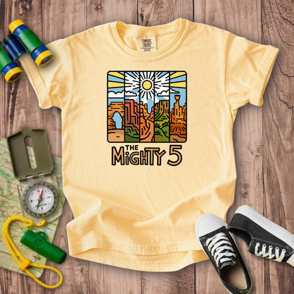 The Mighty 5 Kids Cotton T-Shirt