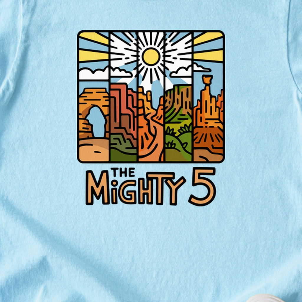 The Mighty 5 Kids Cotton T-Shirt