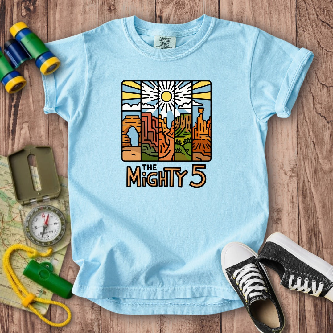 The Mighty 5 Kids Cotton T-Shirt