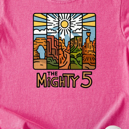 The Mighty 5 Kids Cotton T-Shirt