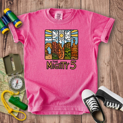 The Mighty 5 Kids Cotton T-Shirt