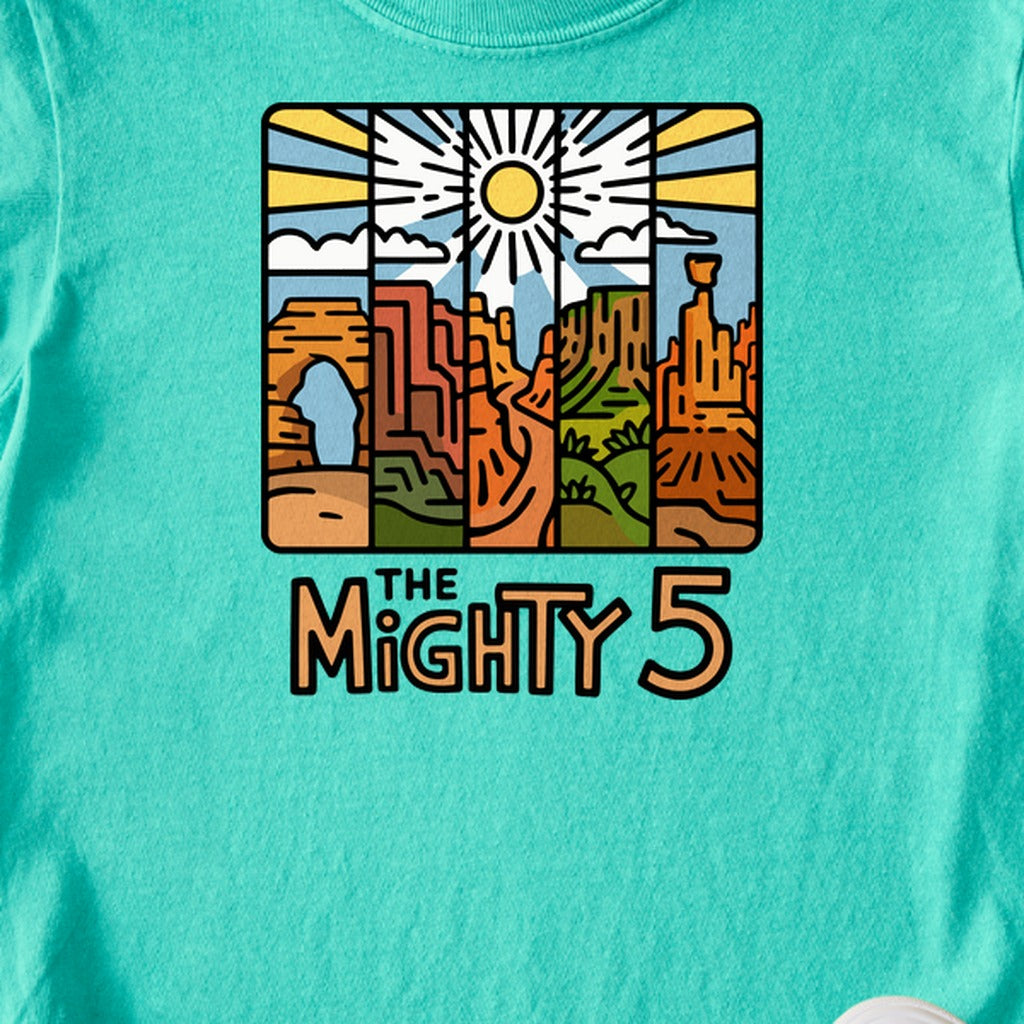 The Mighty 5 Kids Cotton T-Shirt