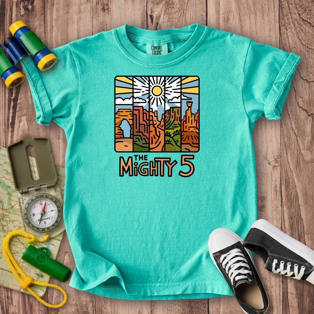 The Mighty 5 Kids Cotton T-Shirt