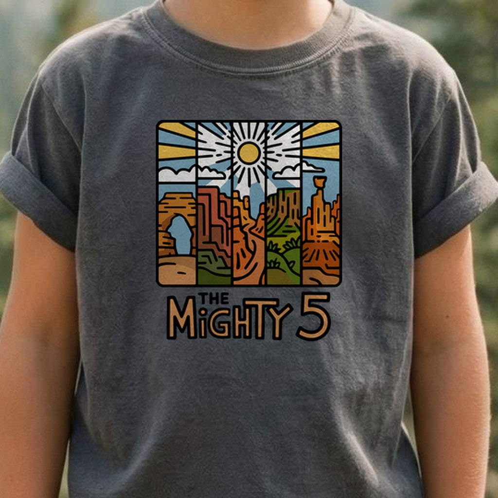 The Mighty 5 Kids Cotton T-Shirt