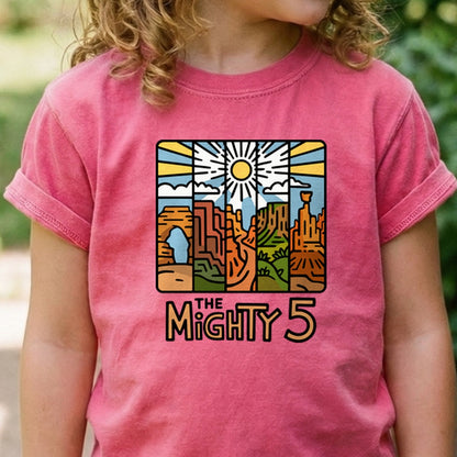 The Mighty 5 Kids Cotton T-Shirt