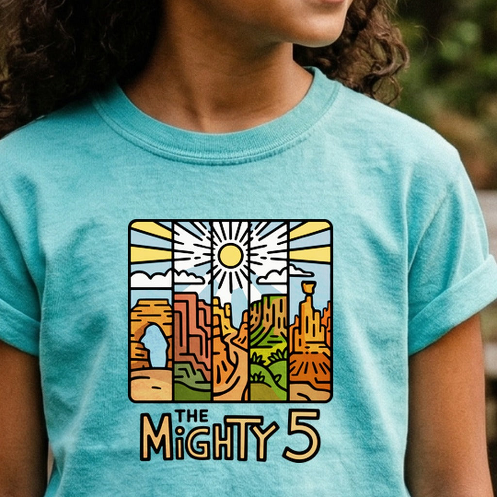 The Mighty 5 Kids Cotton T-Shirt