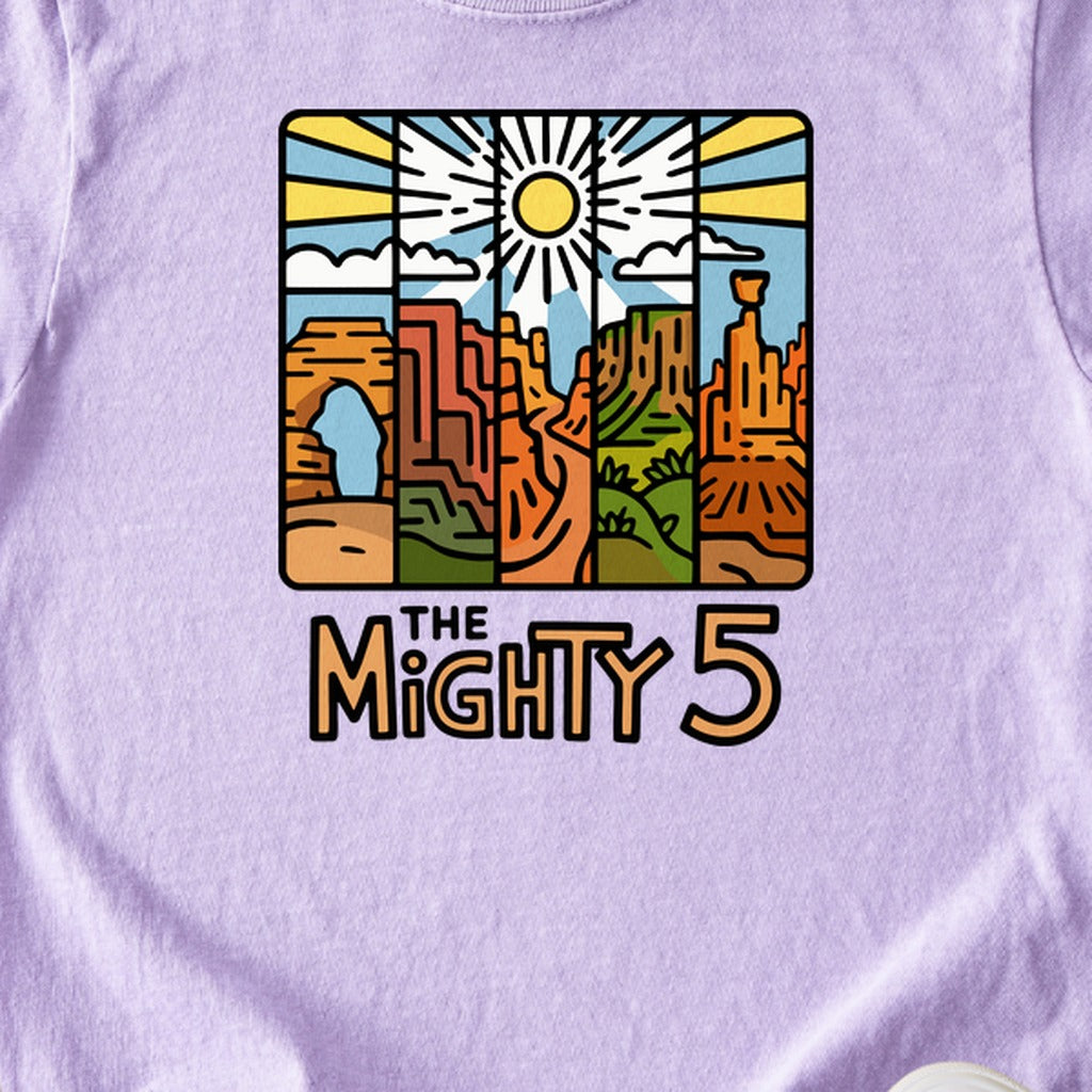 The Mighty 5 Kids Cotton T-Shirt