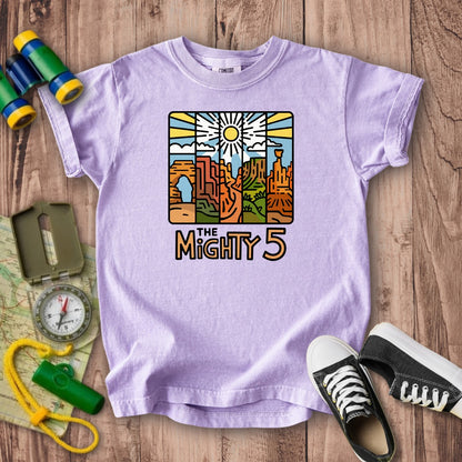 The Mighty 5 Kids Cotton T-Shirt
