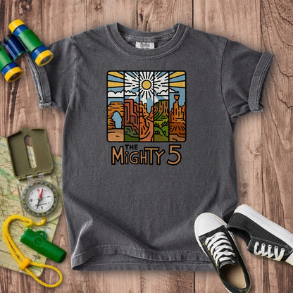The Mighty 5 Kids Cotton T-Shirt