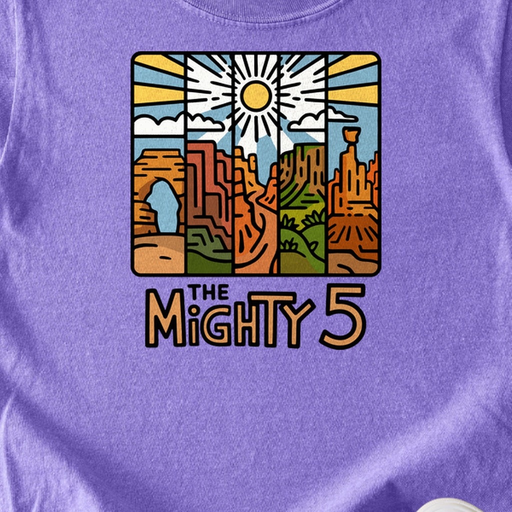 The Mighty 5 Kids Cotton T-Shirt