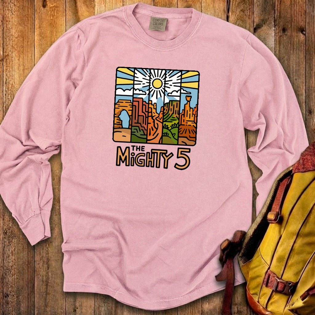 The Mighty 5 Cotton Long Sleeve
