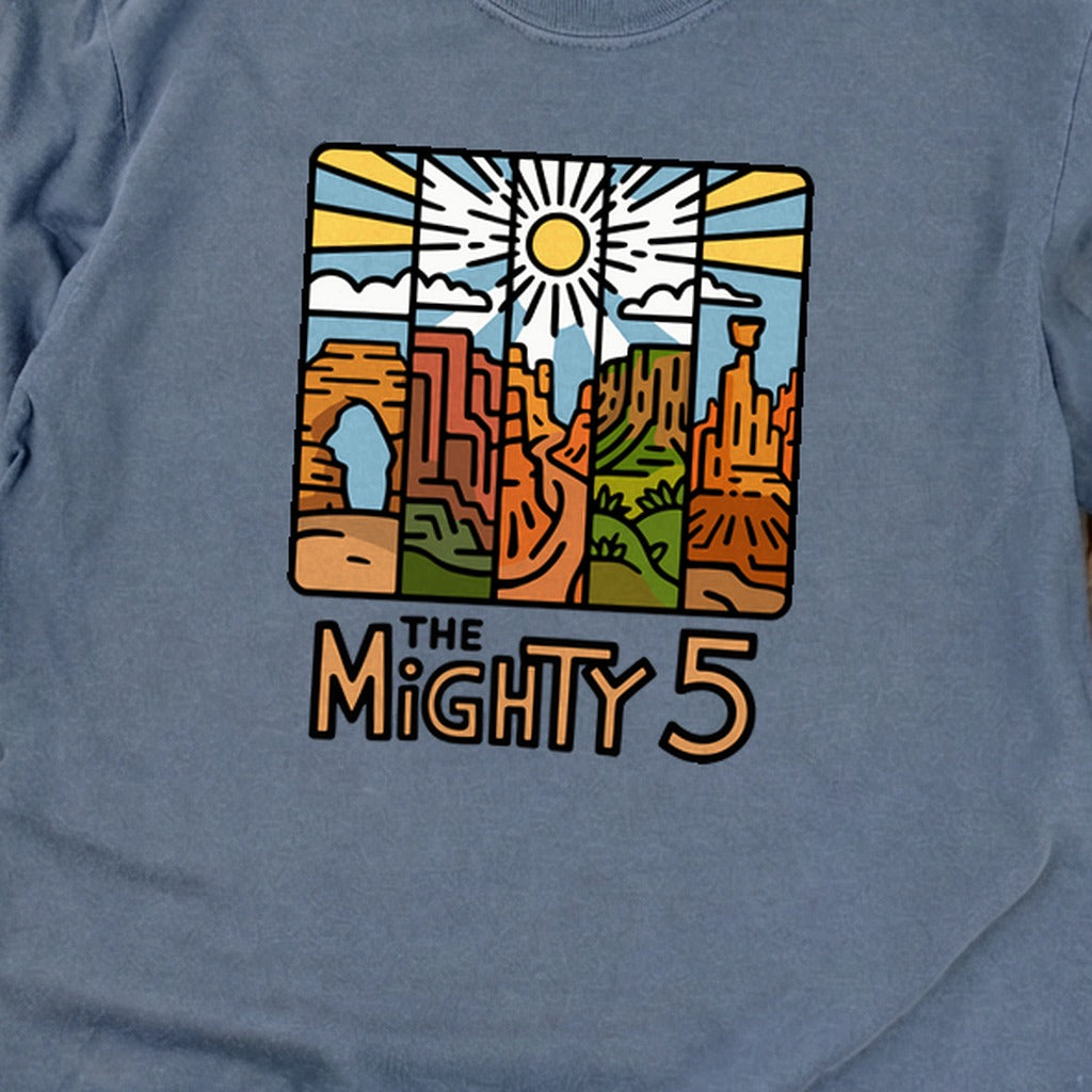 The Mighty 5 Cotton Long Sleeve