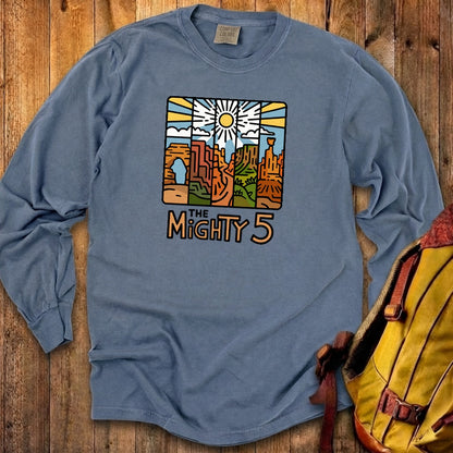 The Mighty 5 Cotton Long Sleeve