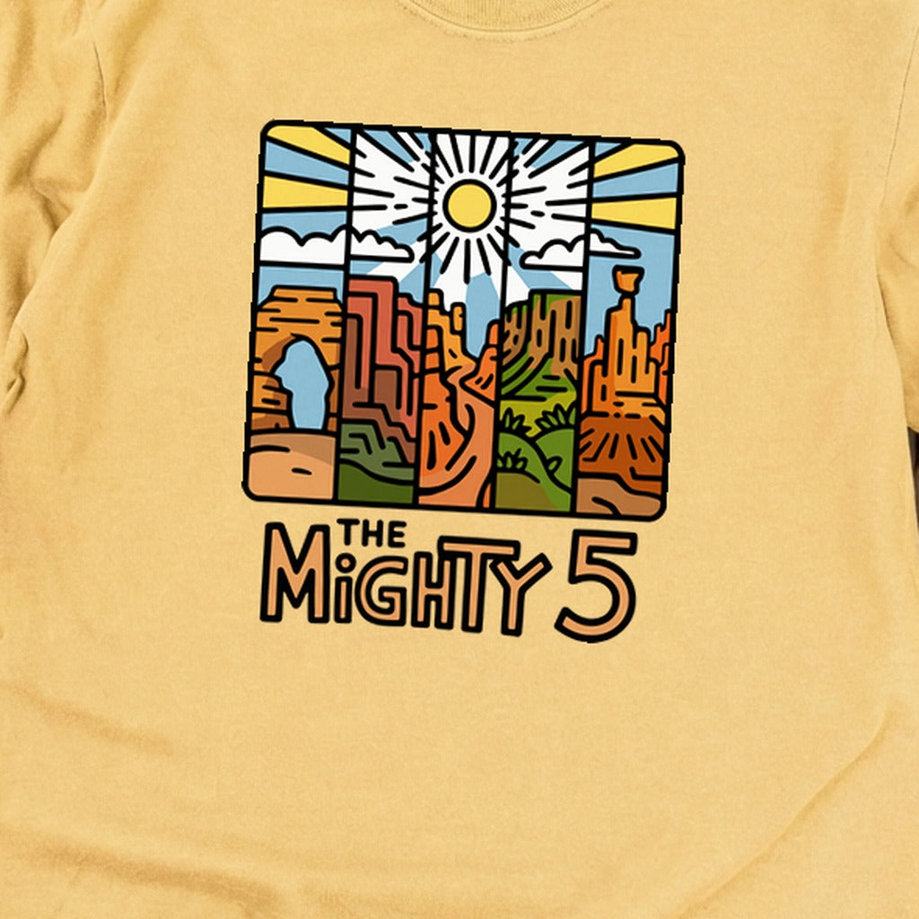 The Mighty 5 Cotton Long Sleeve