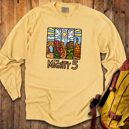 The Mighty 5 Cotton Long Sleeve