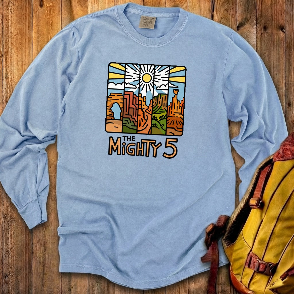 The Mighty 5 Cotton Long Sleeve