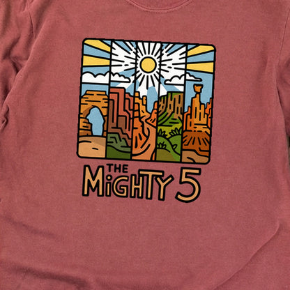 The Mighty 5 Cotton Long Sleeve