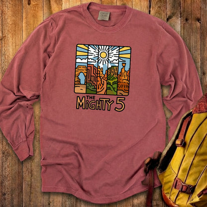 The Mighty 5 Cotton Long Sleeve