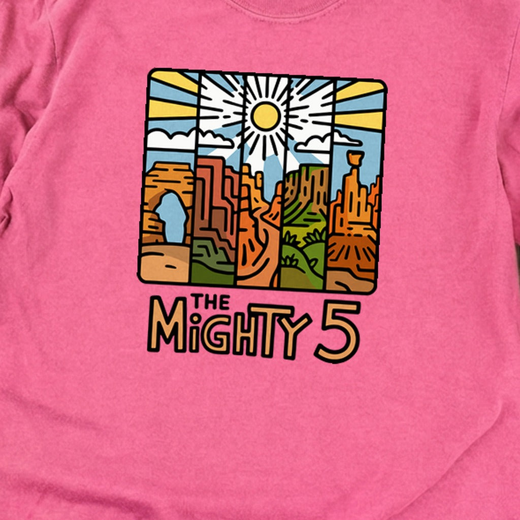 The Mighty 5 Cotton Long Sleeve