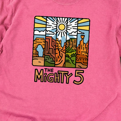 The Mighty 5 Cotton Long Sleeve