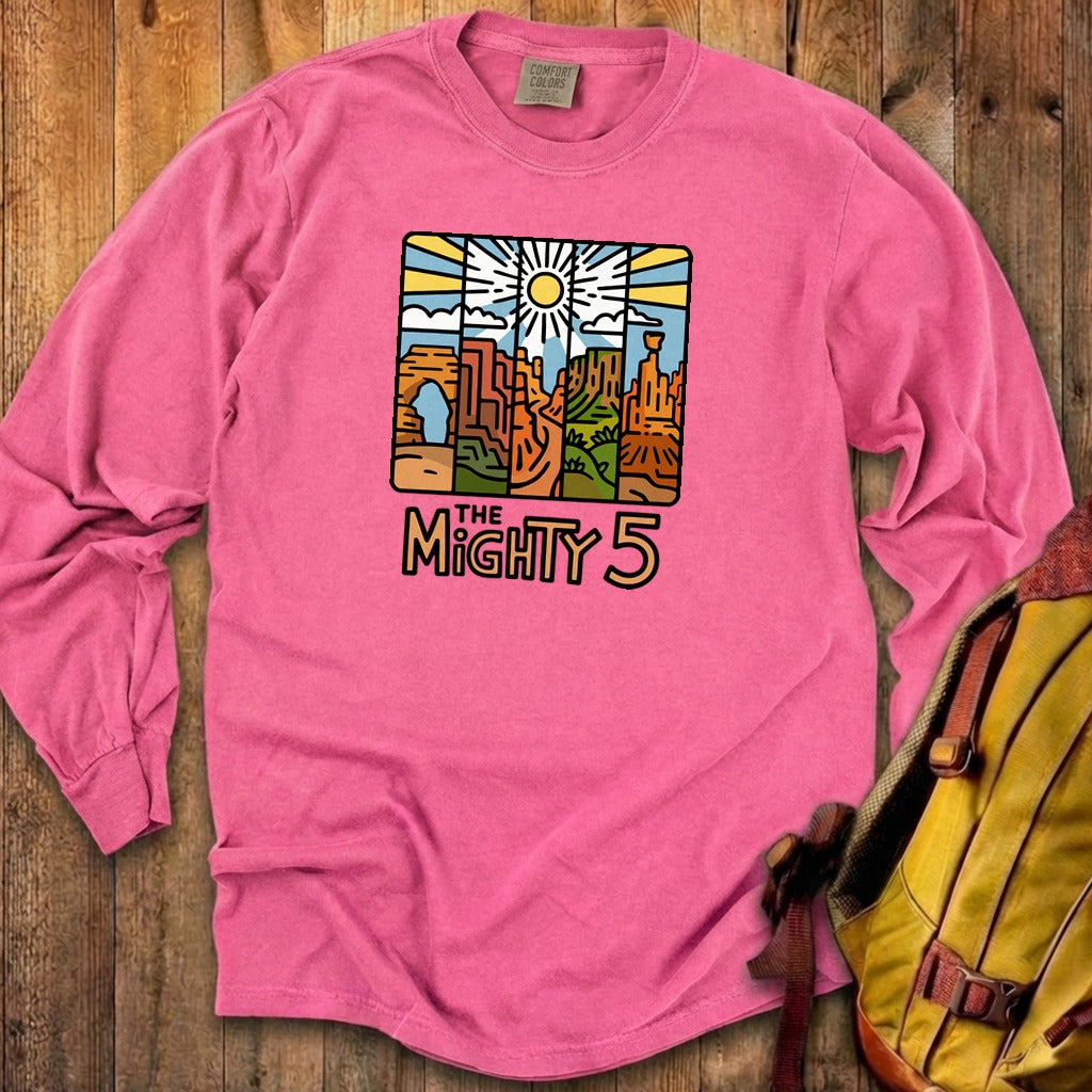 The Mighty 5 Cotton Long Sleeve