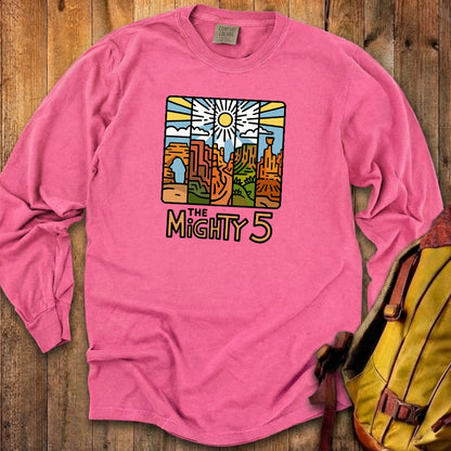 The Mighty 5 Cotton Long Sleeve