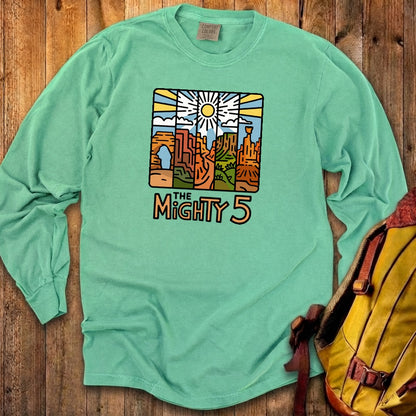 The Mighty 5 Cotton Long Sleeve