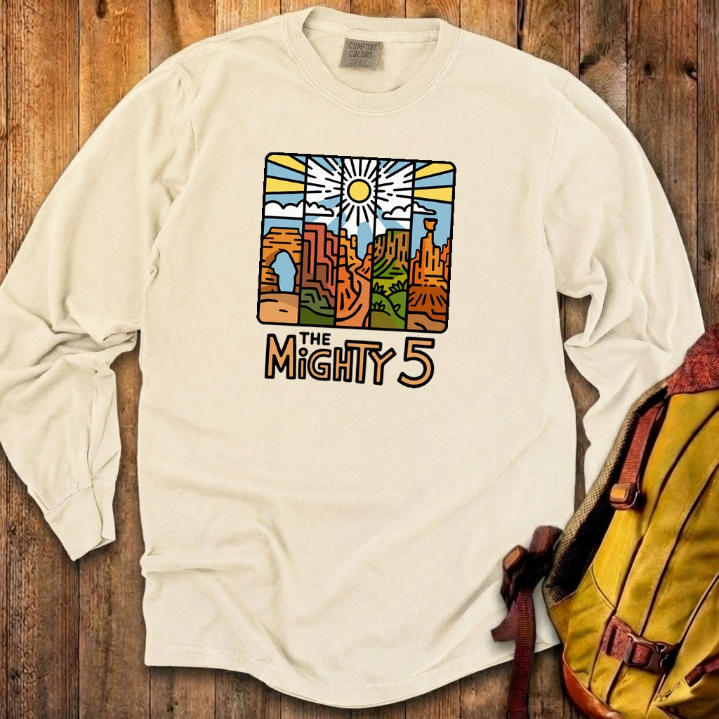 The Mighty 5 Cotton Long Sleeve