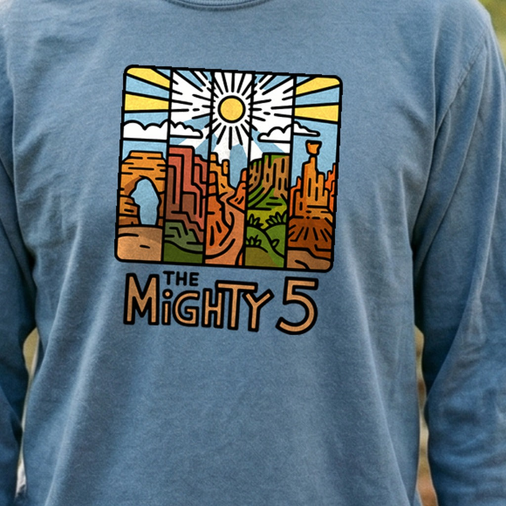 The Mighty 5 Cotton Long Sleeve