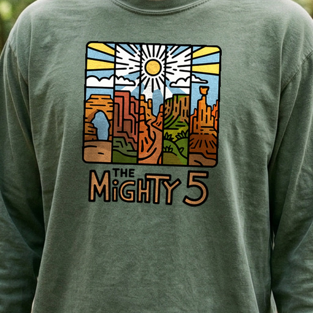 The Mighty 5 Cotton Long Sleeve