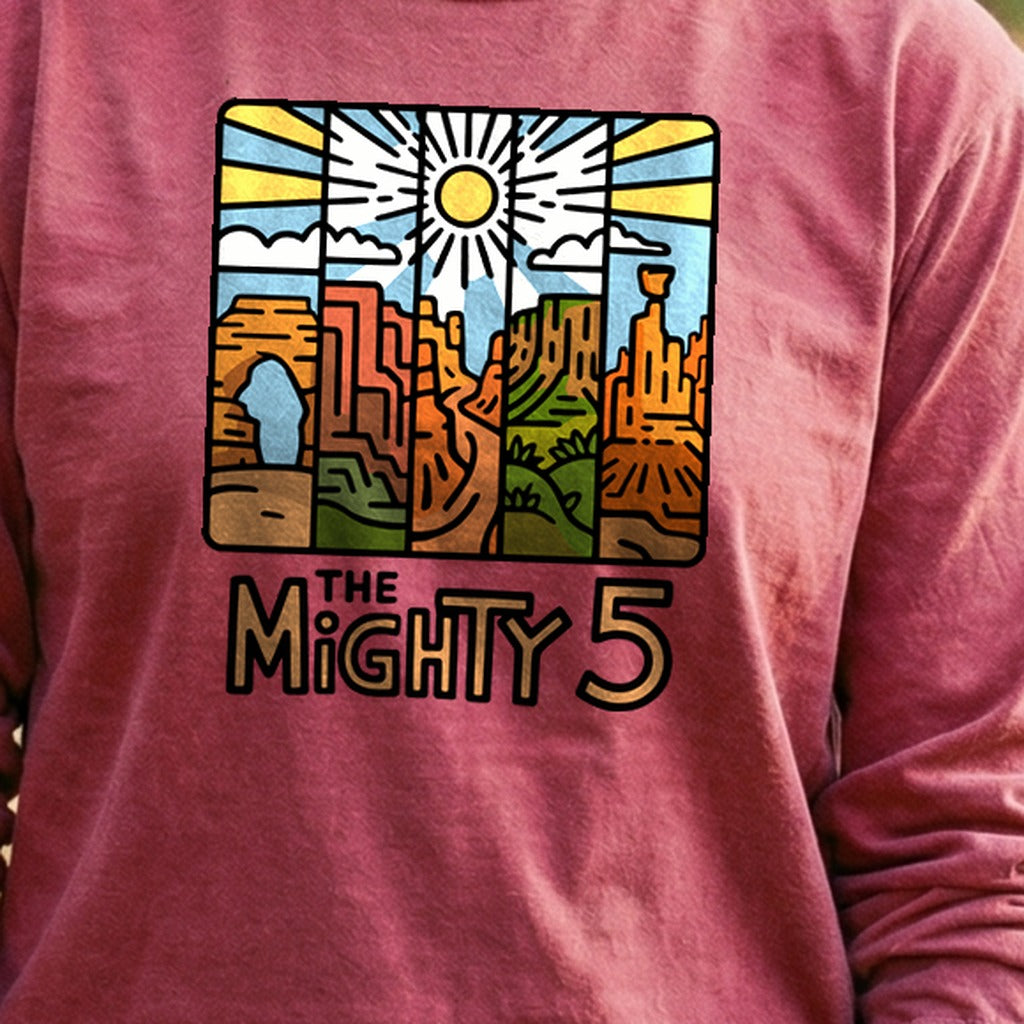 The Mighty 5 Cotton Long Sleeve