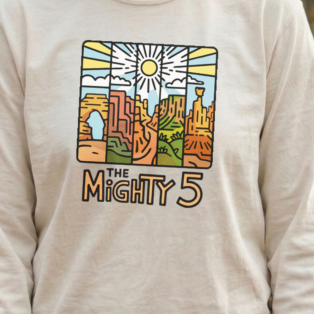 The Mighty 5 Cotton Long Sleeve