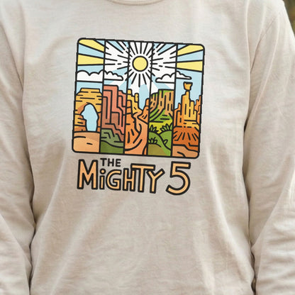 The Mighty 5 Cotton Long Sleeve