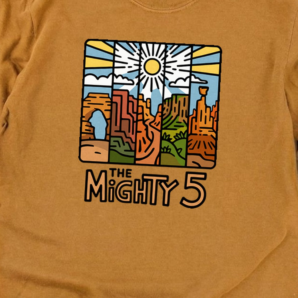 The Mighty 5 Cotton Long Sleeve