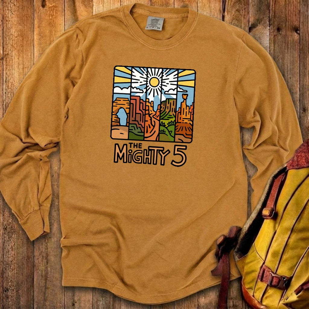 The Mighty 5 Cotton Long Sleeve
