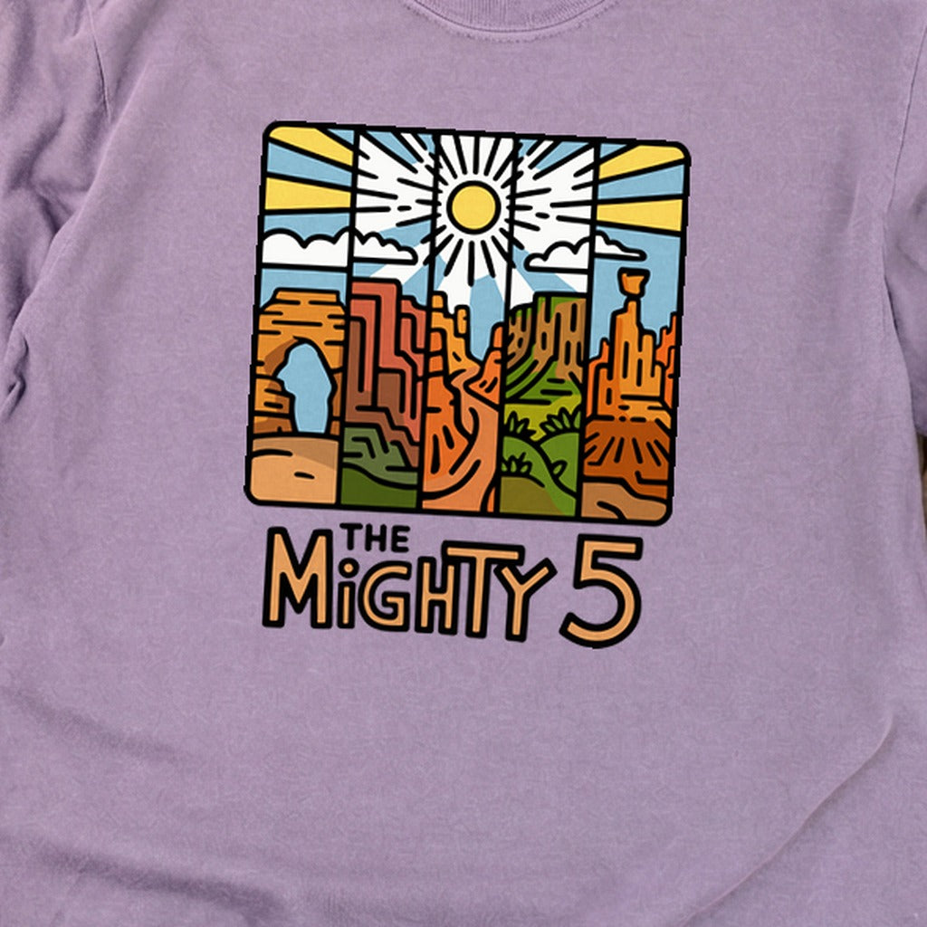 The Mighty 5 Cotton Long Sleeve