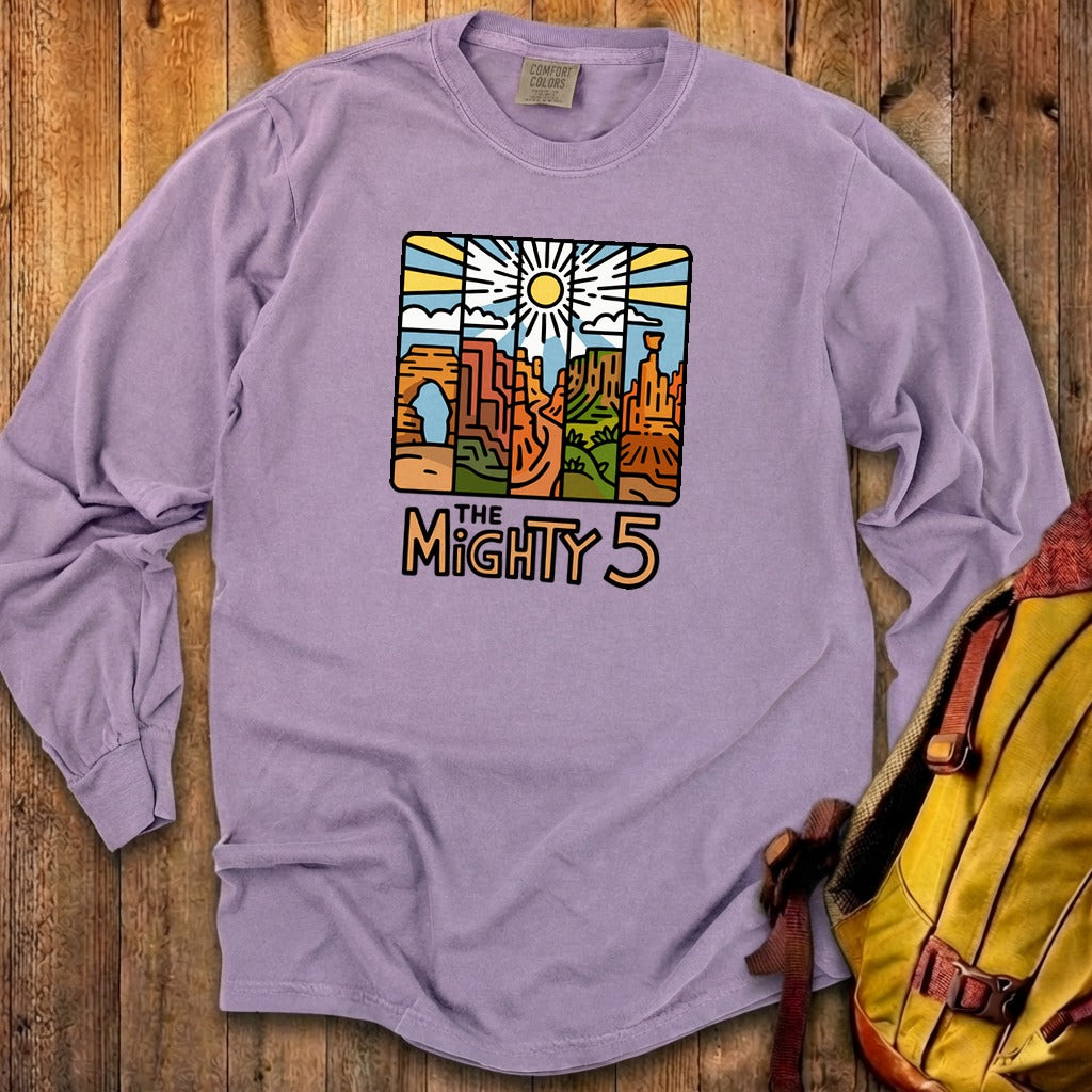 The Mighty 5 Cotton Long Sleeve
